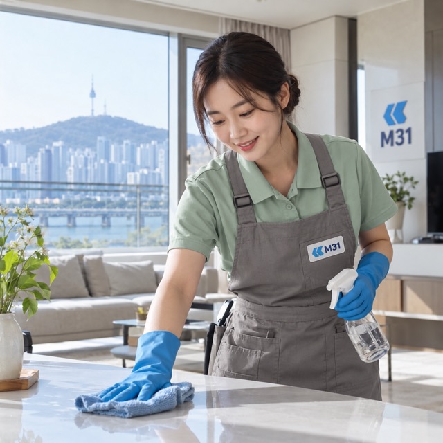 가정부 · 청소